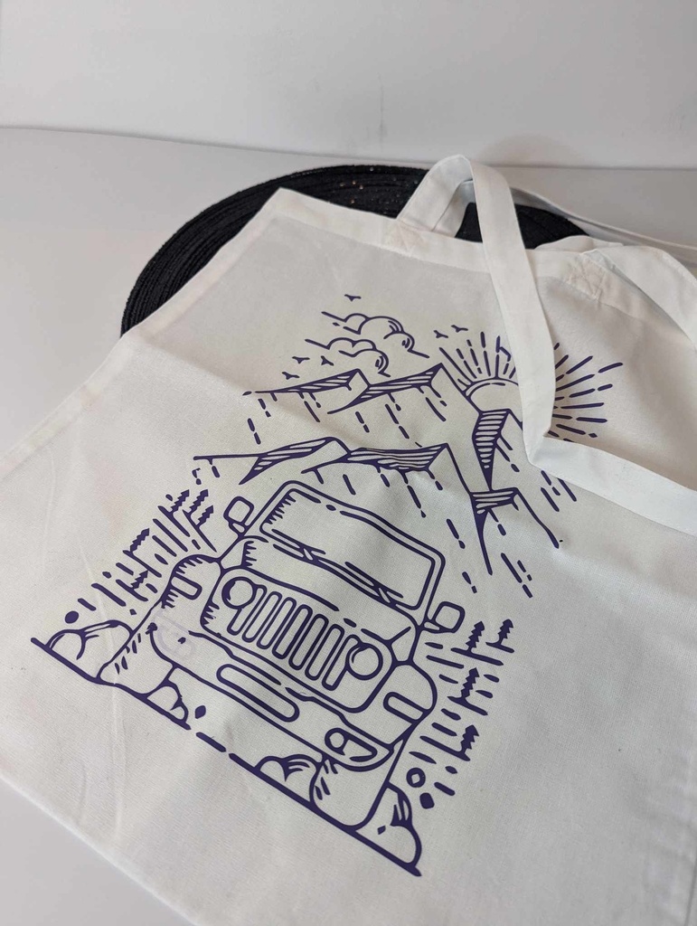 Tote bag montagne