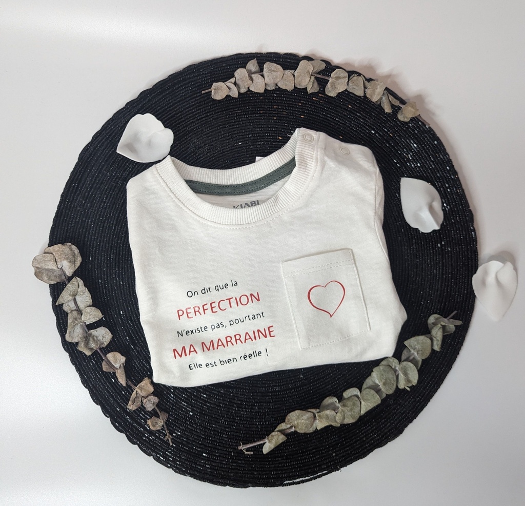 Tee-shirt personnalisable pour bébé