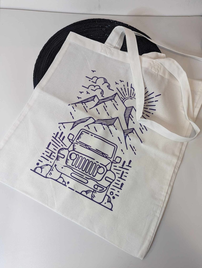 Tote bag montagne